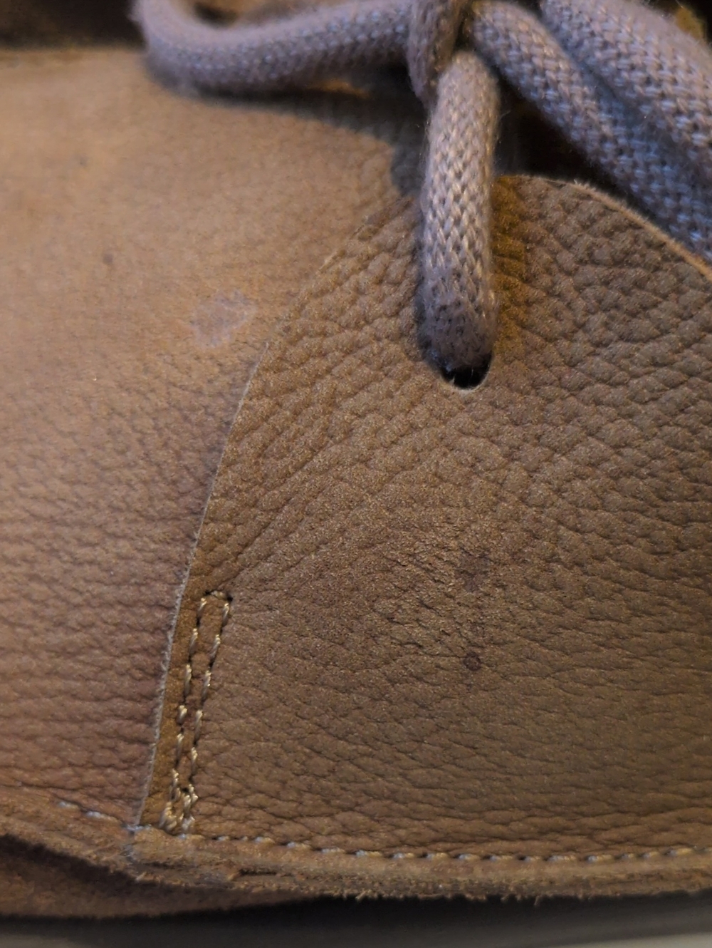 Women's Casual Suede Lace-Up Loafers in Tan - Picture 5 of 5